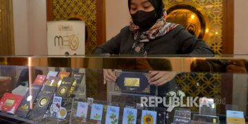 Harga Emas UBS dan Galeri24 di Pegadaian Turun Drastis