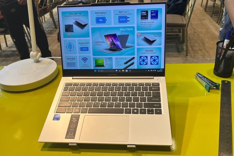 Laptop Indonesia Makin Sibuk, Polytron Coba Peruntungan dengan Luxia, Bisa Bersaing?