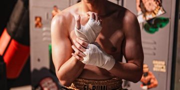 10 Foto Latihan El Rumi Jelang Pertandingan Tinju, Sangat Menegangkan!