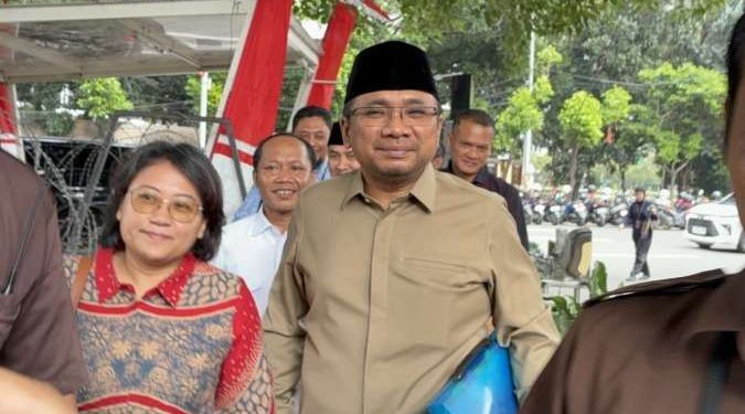 Mantan Menag Yaqud Cholil Datangi KPK, Siap Jelaskan Kasus Kuota Haji