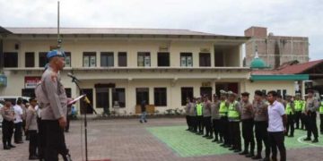 Sipropam Polres Tanah Karo Lakukan Pemeriksaan Kedisiplinan Personel