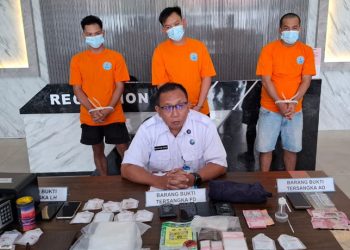 Sita 1 Kg Sabu dan Pil Ekstasi dari 3 Tersangka, BNN Kalteng Terus Buru Bandar Narkoba
