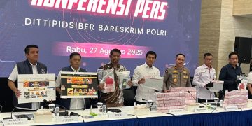 Bareskrim Umumkan Hasil Sitaan Rp90 Miliar dari Rekening Judi Online