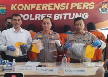 Peredaran Narkoba di Bitung Meningkat, Polisi Tangkap Pengedar Lagi