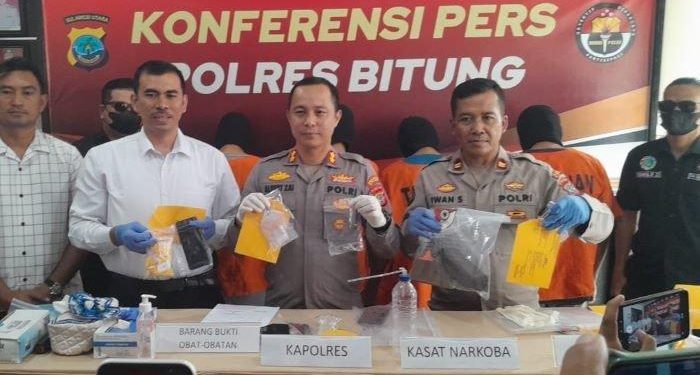 Peredaran Narkoba di Bitung Meningkat, Polisi Tangkap Pengedar Lagi