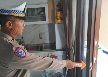 Maling di Kediri Terkejut dan Bersembunyi di Rumah Korban