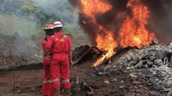 Tiga Tersangka Ditetapkan Usai Kebakaran Sumur Minyak Ilegal di Blora