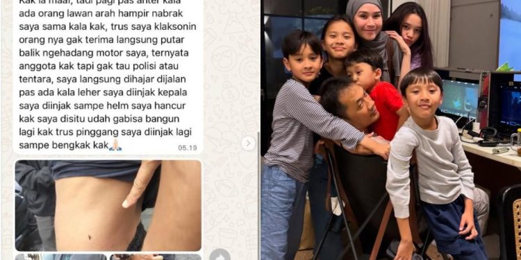 Kronologi Karyawan Zaskia Adya Mecca Dipukuli dan Diinjak Aparat, Anak Hanung Bramantyo Menggigil