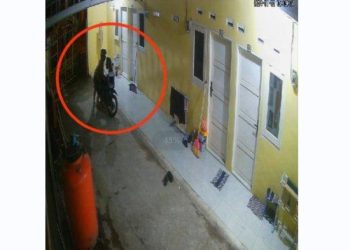 Dua Motor Raib di Jalan Dr Mansur Medan, Aksi Maling Terekam CCTV