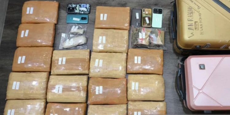 Polda Metro Jaya tangkap 4 pelaku narkoba, sita 17 kg ganja