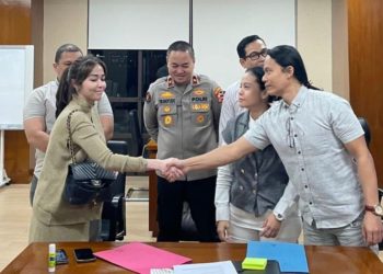 Perdamaian Nabilah O’Brien dan Zendhy Kusuma di Bareskrim